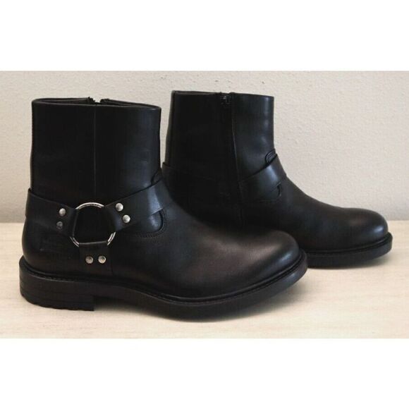 Harley-Davidson D96284 Men's Sz 7.5M Black Durland 6.5" Motorcycle Boots $170 - Picture 5 of 11